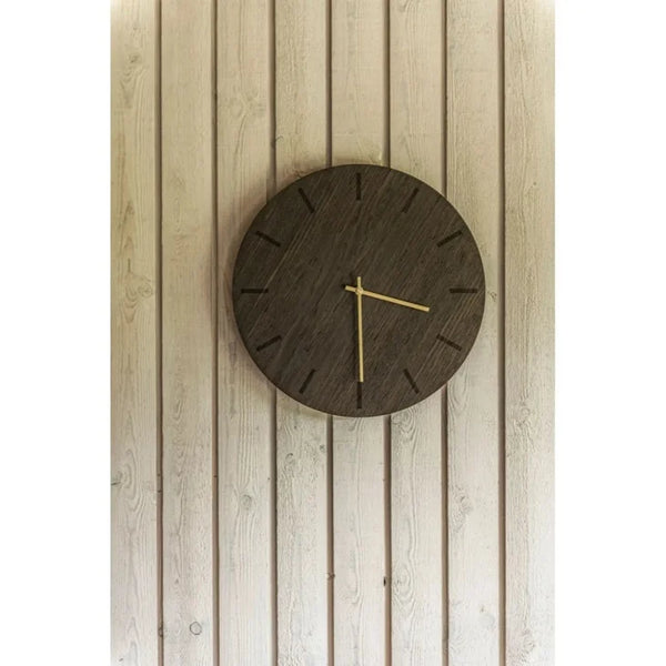 hemverk (ヘンベルク) | Wall Clock φ280mm (dark oak) | 時計 掛け時計 北欧 デンマーク インテリア