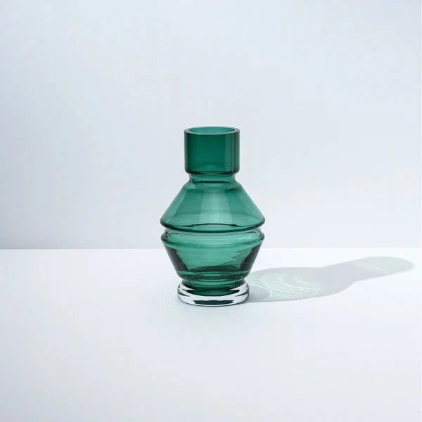 raawii (ラーウィー) | Relæ Vase (rubine red / bristol green) small | フラワーベース 花瓶 北欧 おしゃれ ギフト プレゼント 贈り物