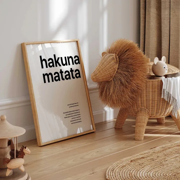 WANDKIND | hakuna matata | アートプリント/ポスター インテリア おしゃれ