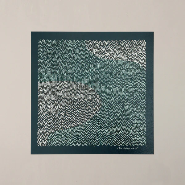 a good view | SUOMI (dark blue) | 北欧 アートポスター おしゃれ リビング スオミ エリザ デフォッセ・菊地