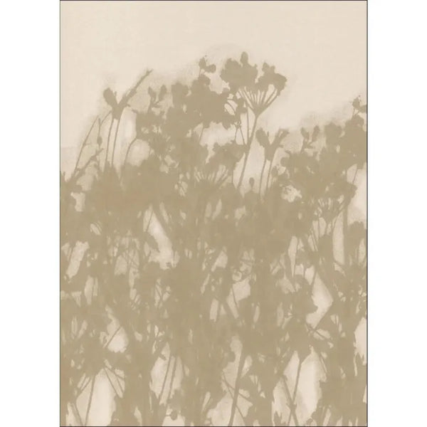Dina Dankers | Wild Meadow in Ochre and White | アートポスター 北欧 デンマーク
