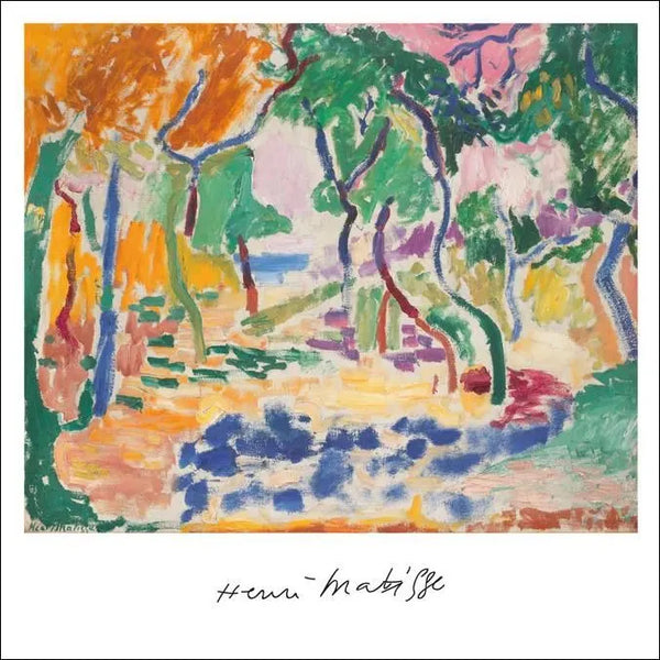 Henri Matisse | Summer in the Alley | アートポスター 北欧 デンマーク