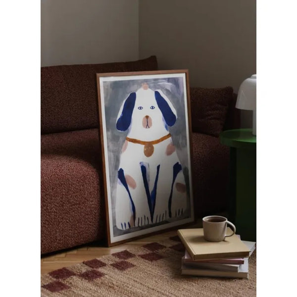 THE POSTER CLUB x  CLARA SELINA BACH | Guardian Dog | 30x40cm アートポスター 北欧 デンマーク ポスタークラブ