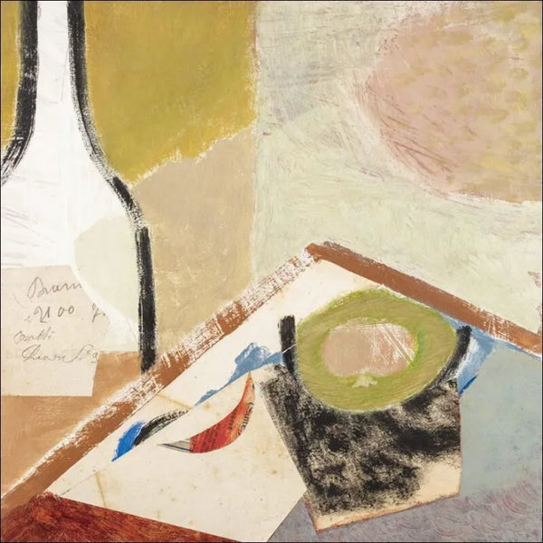 THE POSTER CLUB x MAX OSOSKI | Green Bowl | 50x50cm アートポスター 北欧 ポスタークラブ パステルカラー