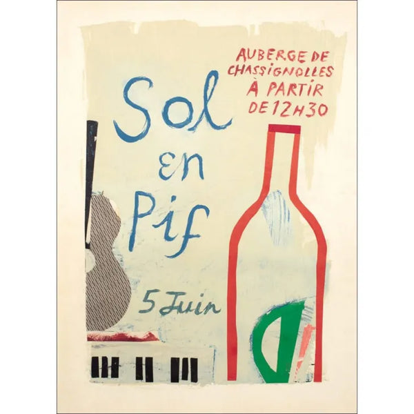 THE POSTER CLUB x MAX OSOSKI | Sol en Pif | アートポスター 北欧 ポスタークラブ パステルカラー