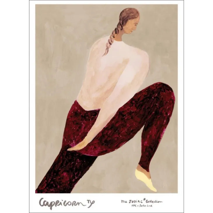 THE POSTER CLUB x SOFIA LIND | Capricorn 山羊座 | 北欧ポスター専門