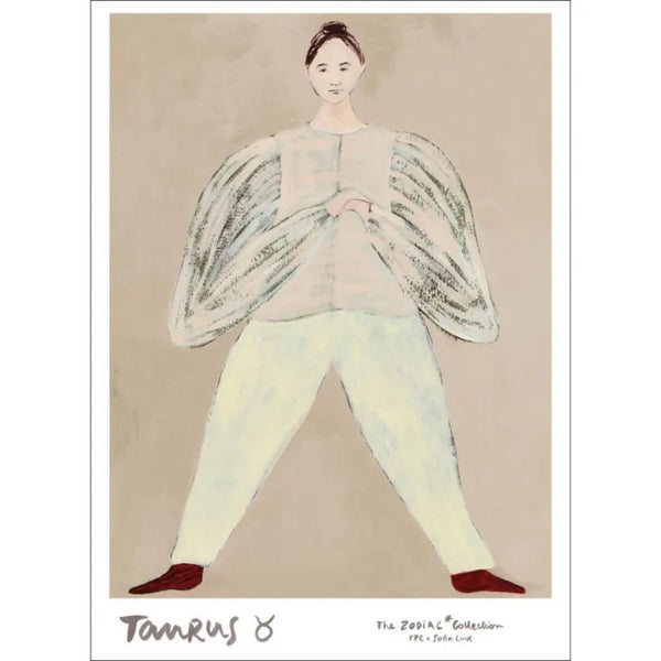THE POSTER CLUB x SOFIA LIND | Taurus 牡牛座 | アートポスター 北欧 ポスタークラブ ソフィアリンド 星座 おうし座