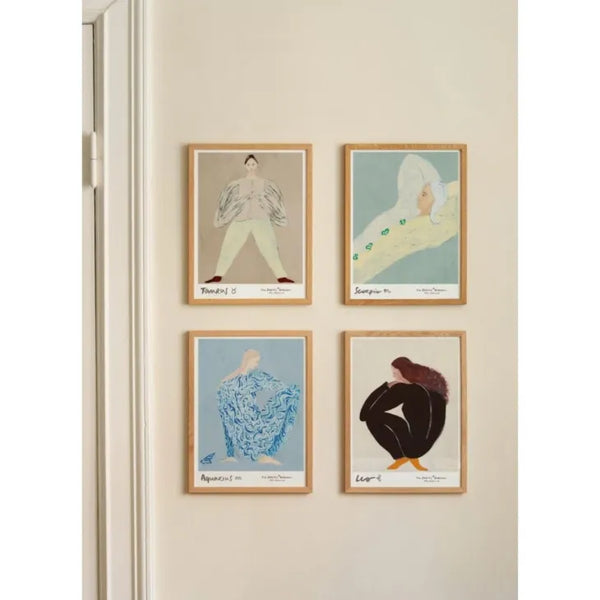 THE POSTER CLUB x SOFIA LIND | Taurus 牡牛座 | アートポスター 北欧 ポスタークラブ ソフィアリンド 星座 おうし座