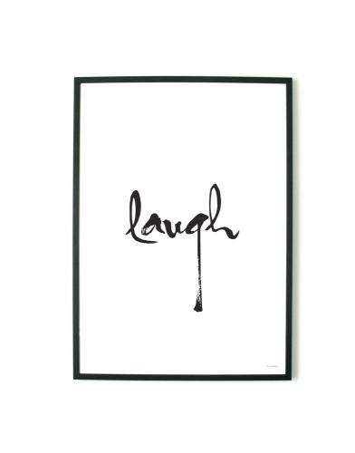 aboutgraphics | LAUGH | アートプリント/ポスター (50x70cm)