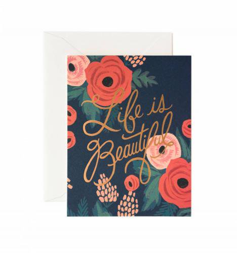 RIFLE PAPER CO. | LIFE IS BEAUTIFUL | グリーティングカード