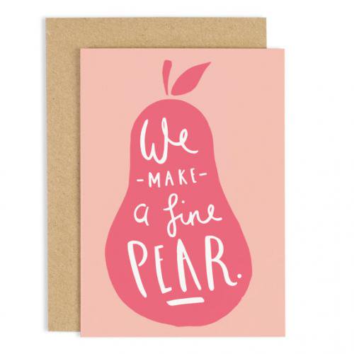 OLD ENGLISH CO. | A FINE PEAR VALENTINE'S DAY CARD | バレンタイン | グリーティングカード