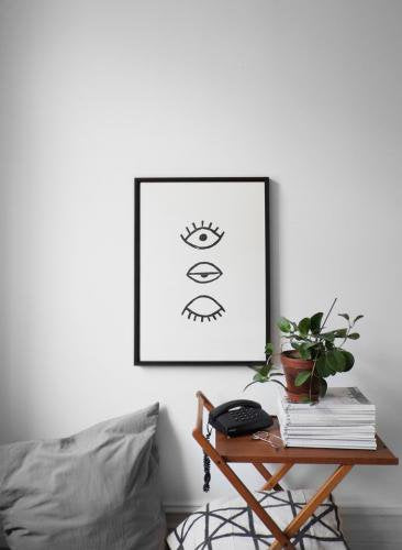 FINE LITTLE DAY | EYE EYE | アートプリント/ポスター (50x70cm)