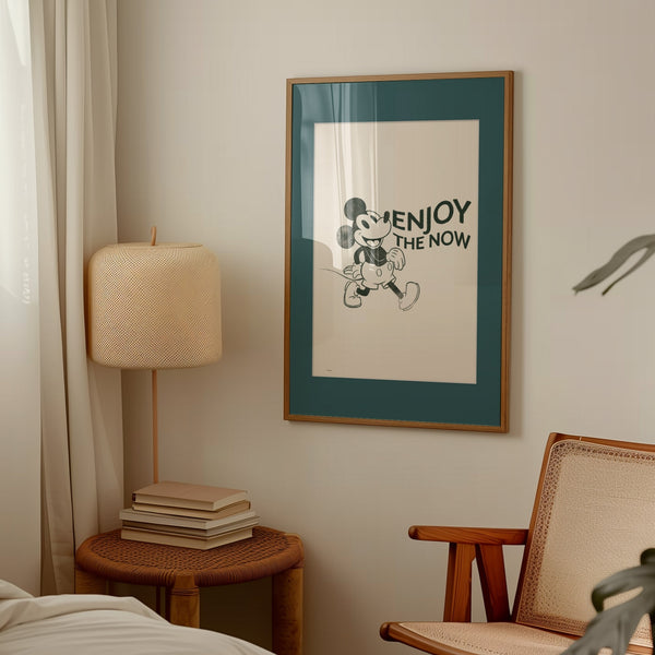 DISNEY | Enjoy the Now Poster | アートプリント/ポスター | ディズニー ミッキーマウス