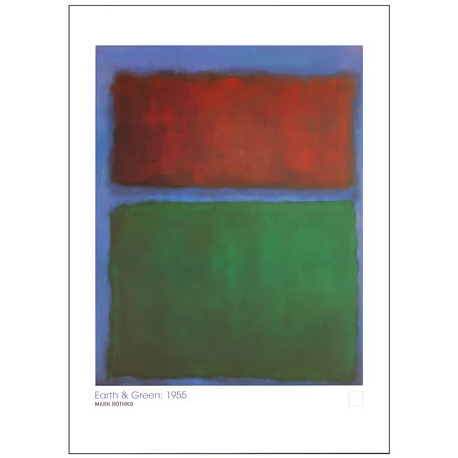 MARK ROTHKO (マーク・ロスコ) | Earth & Green | アートプリント MARK ROTHKO (マーク・ロスコ) | Earth & Green | アートプリント