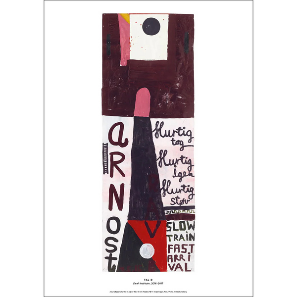 LOUISIANA | TAL R - FAST TRAIN - DEAF INSTITUTE (2016-2017) | A3 アートプリント/ポスター