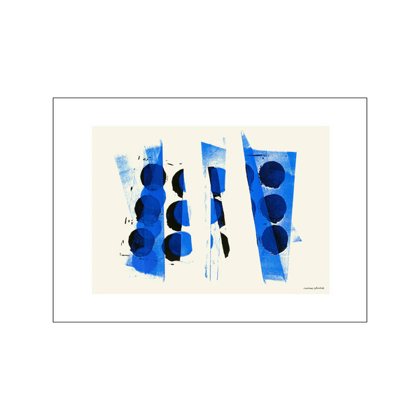 THE POSTER CLUB x Nomen Studio | Bleu &#224; part 02 | 50x70cm アートプリント/アートポスター 北欧 デンマーク