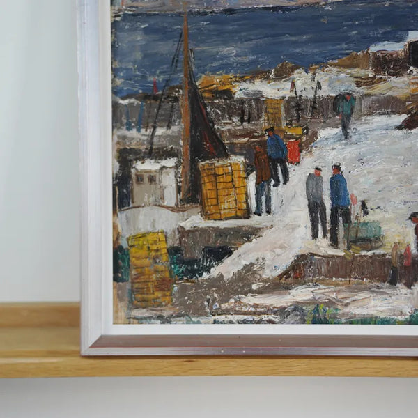 INGEGERD LINDER (インゲヤード・リンダー) | Landscape | Oil painting 油絵 北欧 スウェーデン ミッドセンチュリー MDC