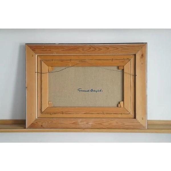 HJALMAR LINDBLOM (ヤルマール・リンドブロム) | Odegard | Oil painting 油絵 北欧 スウェーデン ミッドセンチュリー MDC