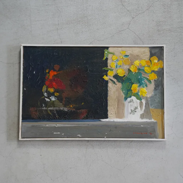 JOHN THORGREN (ジョン・ソーグレン) | Still Life | Oil painting 油絵 北欧 スウェーデン ミッドセンチュリー MDC