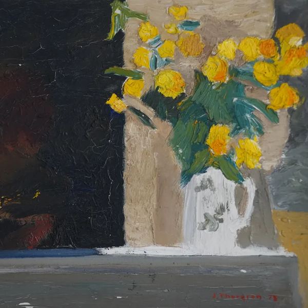 JOHN THORGREN (ジョン・ソーグレン) | Still Life | Oil painting 油絵 北欧 スウェーデン ミッドセンチュリー MDC