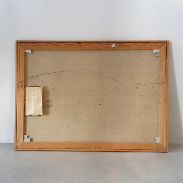 GUSTAV RUDBERG (グスタフ・ルードバーグ) | Studio View, Hven | Oil painting 油絵 北欧 スウェーデン ミッドセンチュリー MDC