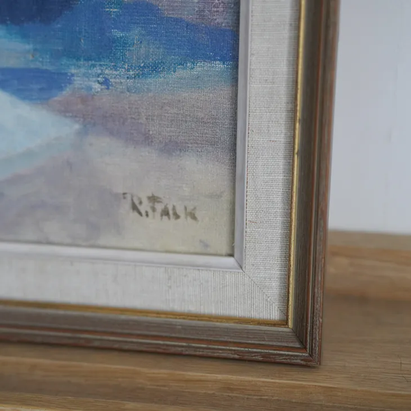 RAGNAR FALK (ラグナル・フォーク) | Still Life | Oil painting 油絵 北欧 スウェーデン ミッドセンチュリー MDC