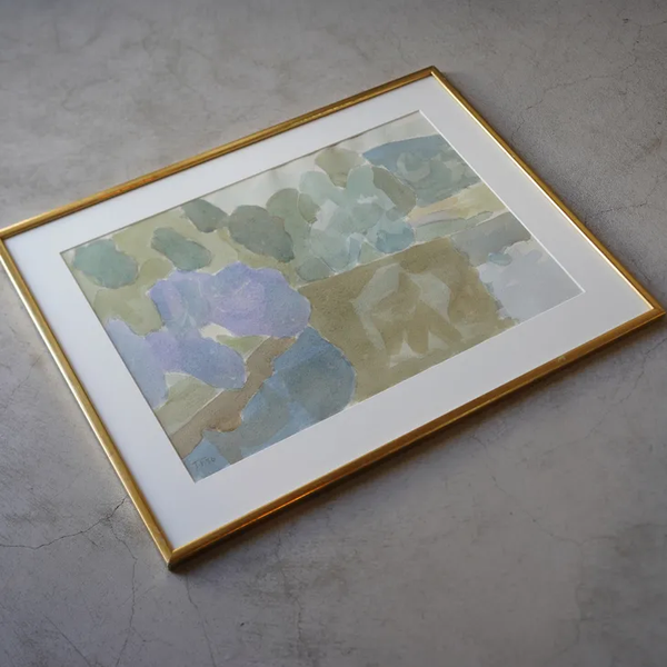 TURE FABIANSSON | Watercolor Landscape | 水彩画 北欧 スウェーデン ミッドセンチュリー MDC