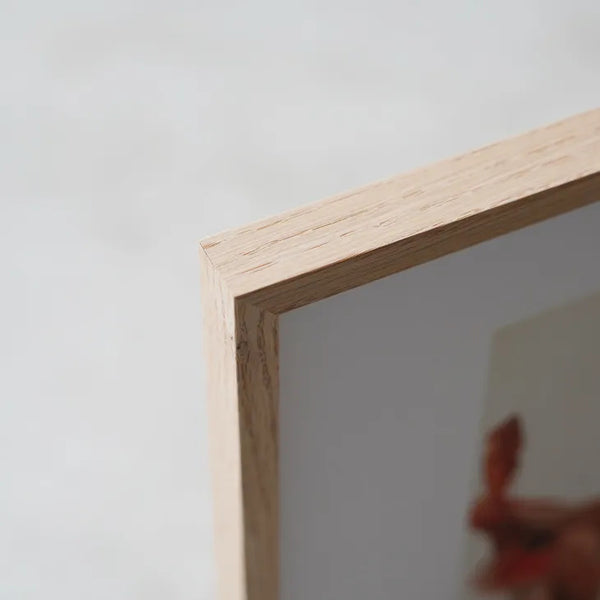 POSTER FRAME - natural oak (selected by LOUISIANA) | ポスターフレーム ナチュラルオーク | 木製額縁 ルイジアナ美術館