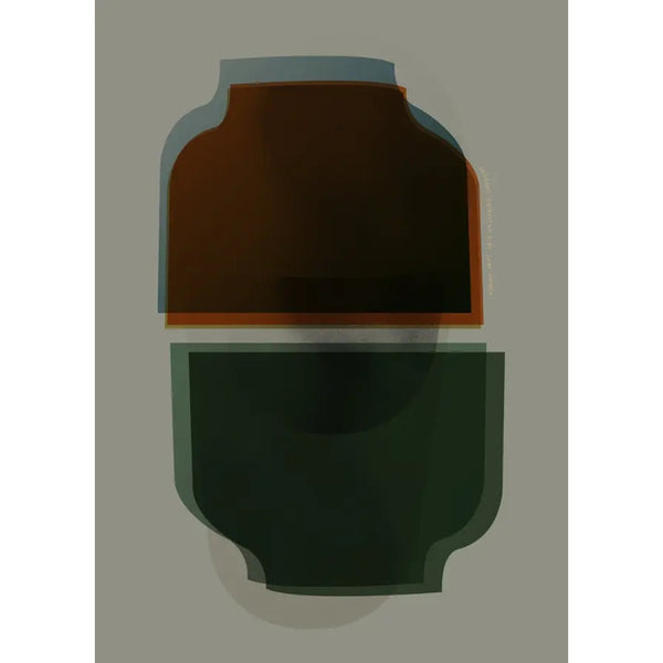 PAPER COLLECTIVE | SKETCHBOOK ABSTRACTS 07 (Jonas Wagell) | 50x70cm アートプリント/アートポスター 北欧 デンマーク