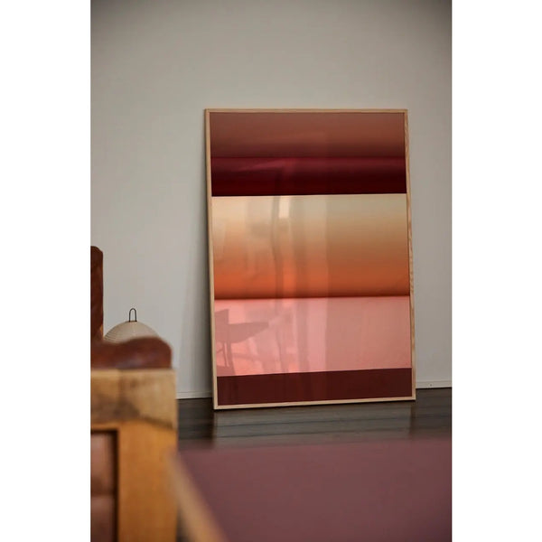 PAPER COLLECTIVE | Paper Curves - Warm 03 (Raw Color) | 50x70cm アートプリント/アートポスター 北欧 デンマーク