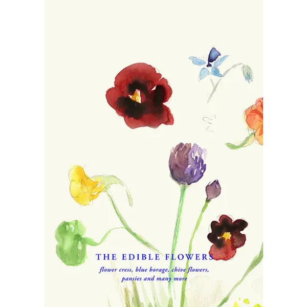 PAPER COLLECTIVE | The EDIBLE FLOWERS (All The Way To Paris) | 50x70cm アートプリント/アートポスター 北欧 デンマーク
