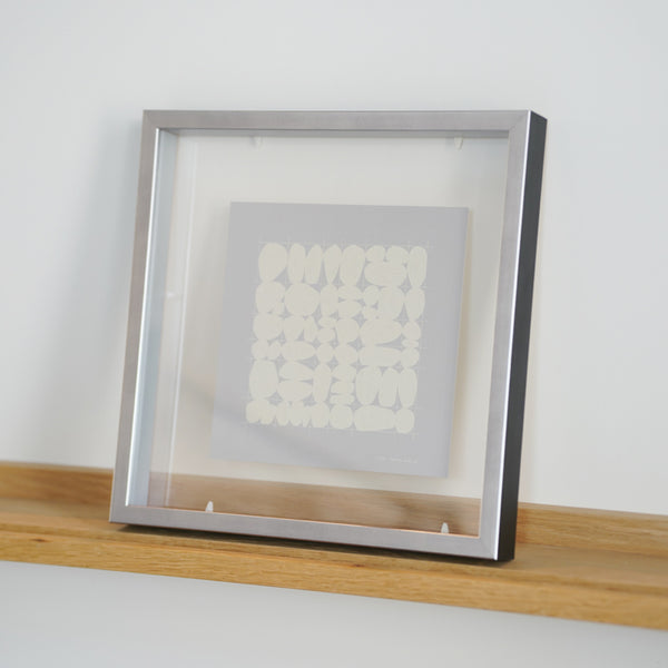 A.P.J. | クリアボックスフレーム 正方形サイズ 20角 30角 (シャンパンゴールド/ヘアラインシルバー) | 木製額縁