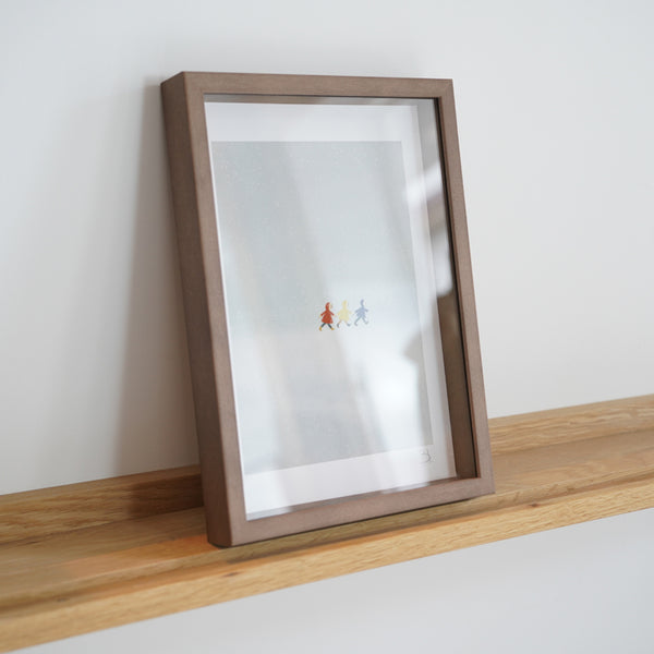 【A4】A.P.J. | アートボックスフレーム A4サイズ 6色展開 | 木製額縁 | A4 (210x297mm) 平面 立体 フィギュアBOX フラワーアレンジメント