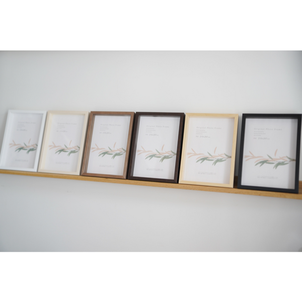 【A4】A.P.J. | アートボックスフレーム A4サイズ 6色展開 | 木製額縁 | A4 (210x297mm) 平面 立体 フィギュアBOX フラワーアレンジメント