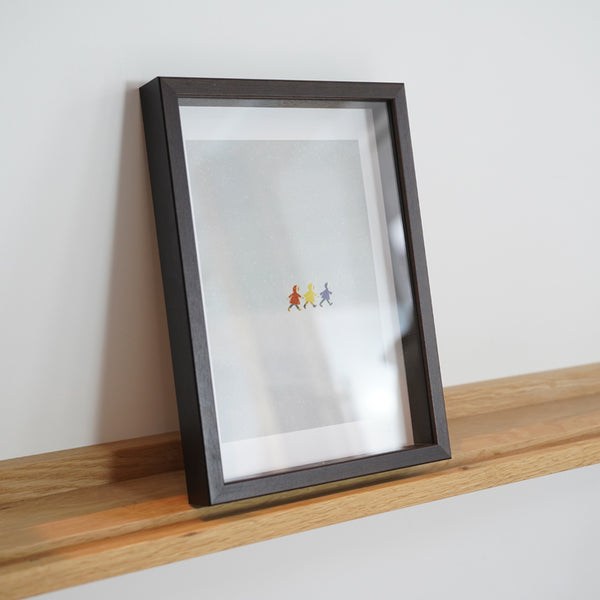 【A4】A.P.J. | アートボックスフレーム A4サイズ 6色展開 | 木製額縁 | A4 (210x297mm) 平面 立体 フィギュアBOX フラワーアレンジメント