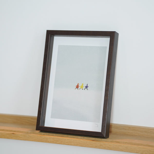 【A4】A.P.J. | アートボックスフレーム A4サイズ 6色展開 | 木製額縁 | A4 (210x297mm) 平面 立体 フィギュアBOX フラワーアレンジメント