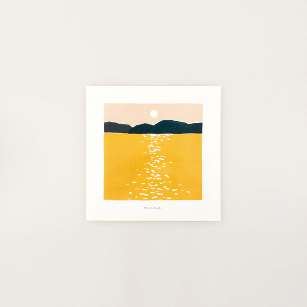 a good view | やさしい朝 | 北欧 アートポスター おしゃれ リビング 大川菜々子