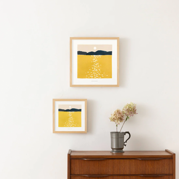 a good view | やさしい朝 | 北欧 アートポスター おしゃれ リビング 大川菜々子