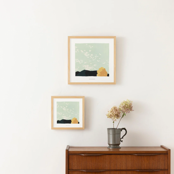 a good view | 朝の待ちあわせ | 北欧 アートポスター おしゃれ リビング 大川菜々子