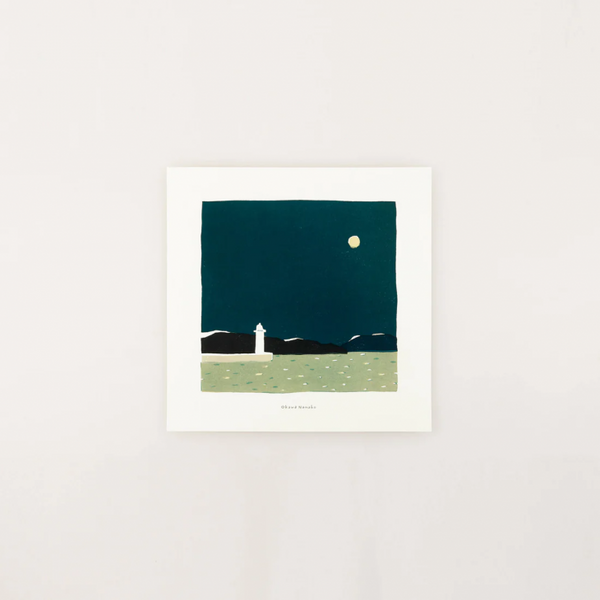 a good view | ちいさな夜 | 北欧 アートポスター おしゃれ リビング 大川菜々子