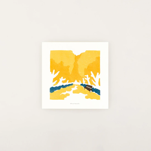 a good view | 銀杏並木 | 北欧 アートポスター おしゃれ リビング 大川菜々子