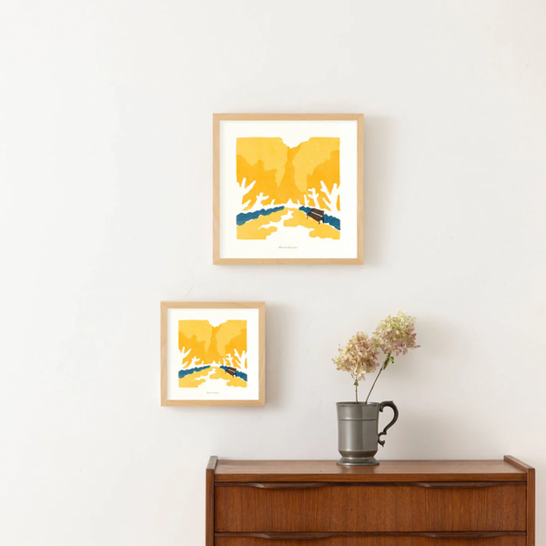 a good view | 銀杏並木 | 北欧 アートポスター おしゃれ リビング 大川菜々子