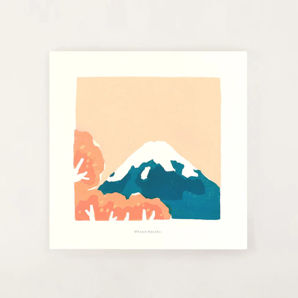 a good view | 富士山 | 北欧 アートポスター おしゃれ リビング 大川菜々子