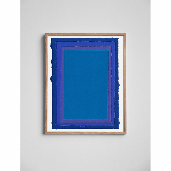 FINE LITTLE DAY | BLUES | アートプリント/ポスター (50x70cm) 北欧 インテリア ファインリトルデイ Oscar Laufersweiler