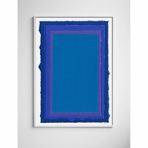 FINE LITTLE DAY | BLUES | アートプリント/ポスター (50x70cm) 北欧 インテリア ファインリトルデイ Oscar Laufersweiler