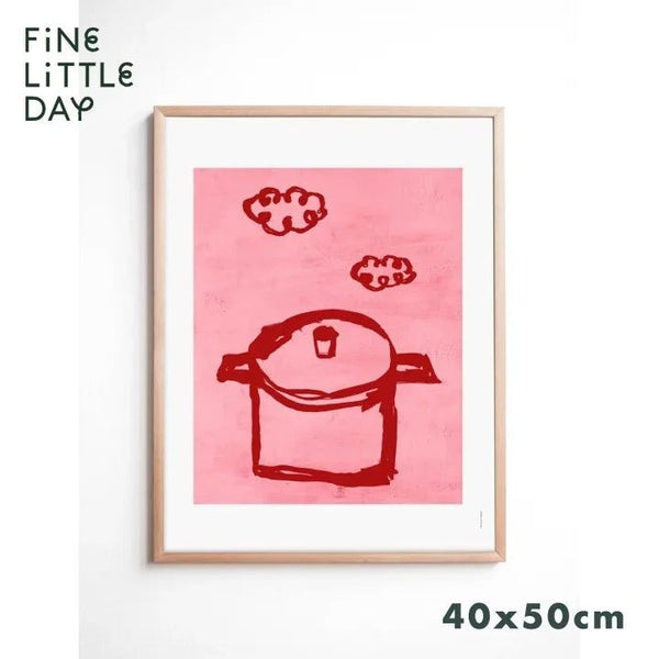 FINE LITTLE DAY | MAT (FLD x Hasselson) | アートプリント/アートポスター (40x50cm) ファインリトルデイ 北欧 インテリア