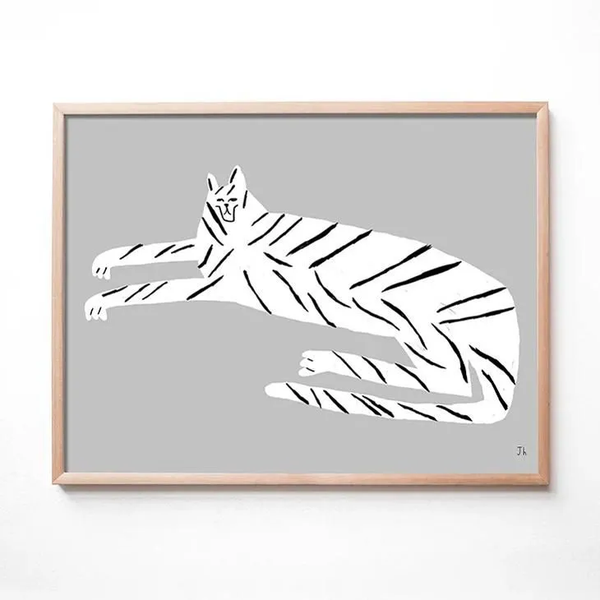 FINE LITTLE DAY | TIGER | アートプリント/ポスター (50x70cm) ファインリトルデイ 北欧 スウェーデン Jake Hollings タイガー 虎