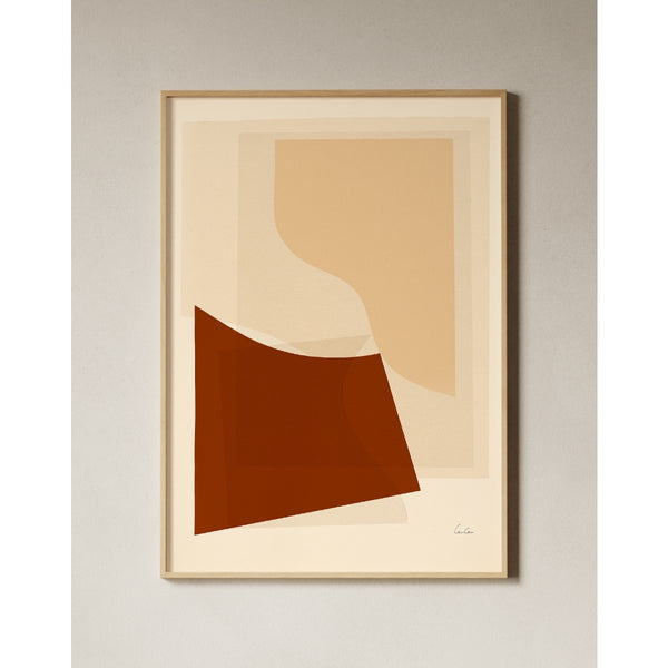 CARO CARO PRINTS | Abstract Forms No. 40 (ABST-40) | アートプリント/アートポスター (50x70cm) 北欧 デンマーク