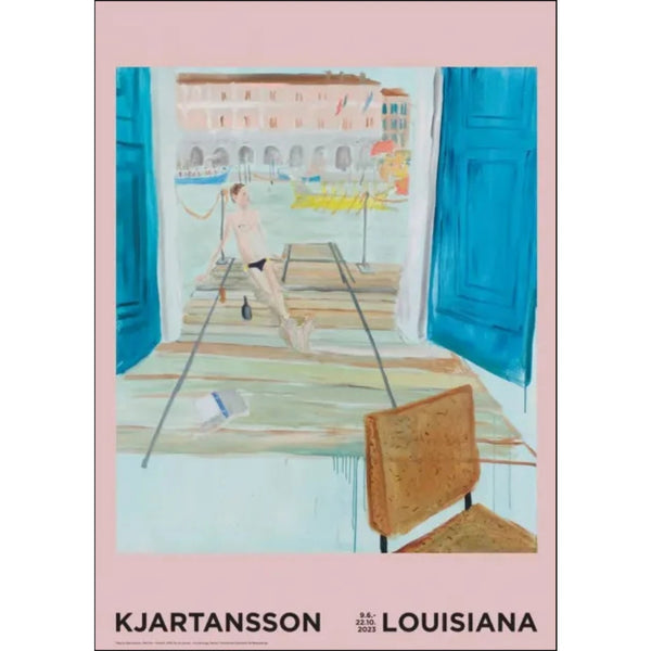 LOUISIANA | RAGNAR KJARTANSSON - THE END (MAN ON JETTY) (2009) | A2 アートプリント/ポスター