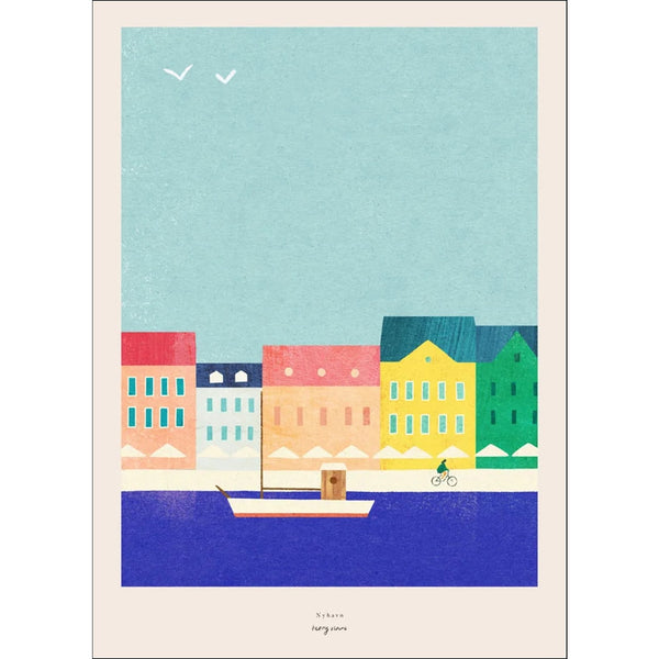 Henry Rivers | Nyhavn | アートプリント/アートポスター 北欧 デンマーク イギリス 風景
